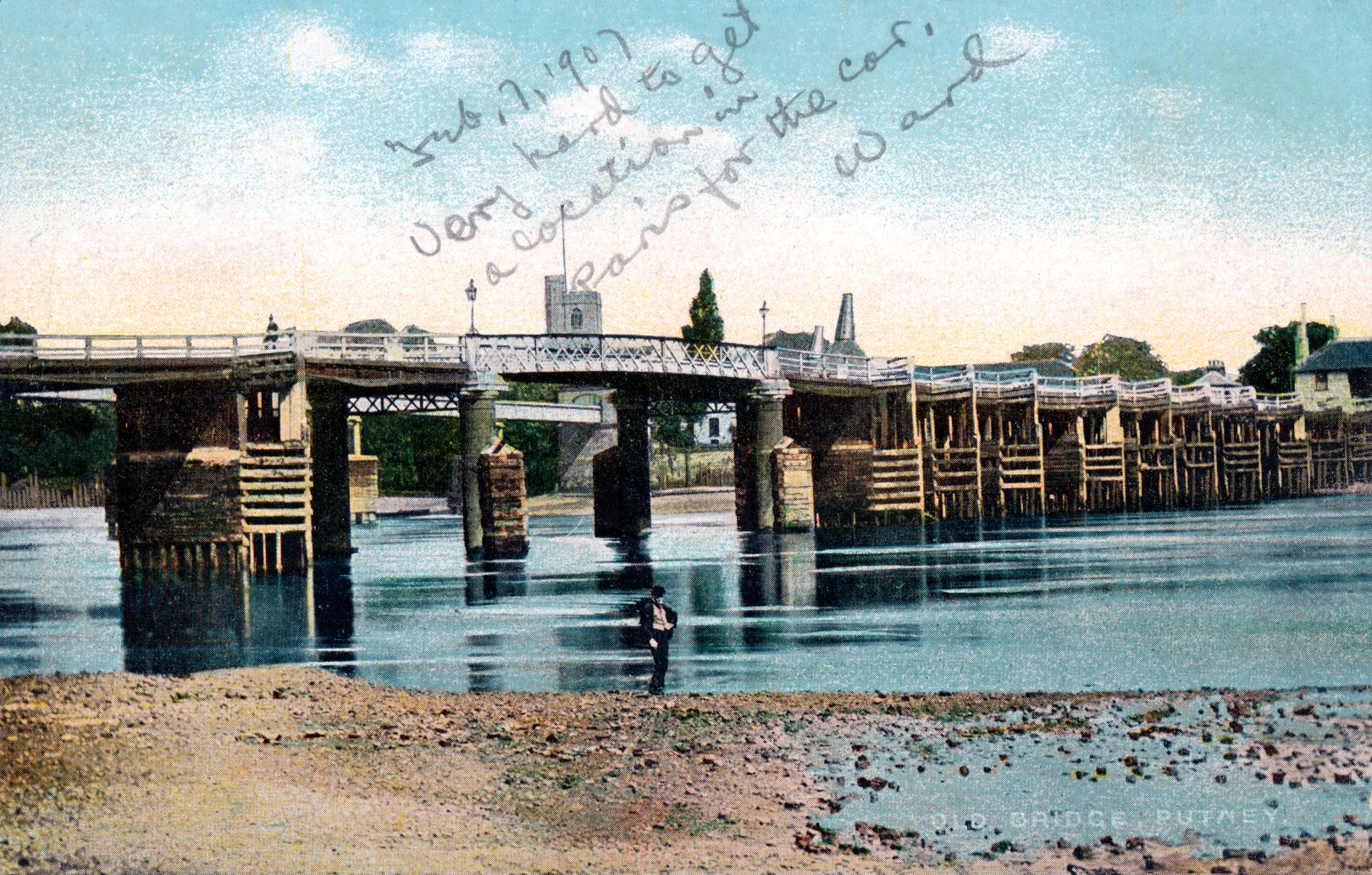Putney Bridge,river view